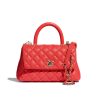 Chanel Large Flap Bag With Top Handle