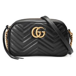GG Marmont small matelass? shoulder bag