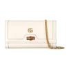 Gucci Diana chain wallet with bamboo
