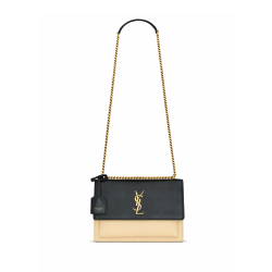 YSL Two-Tone Sunset Shoulder Bag