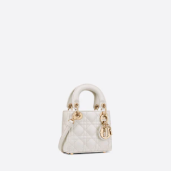 Micro Lady Dior Bag Latte 12cm