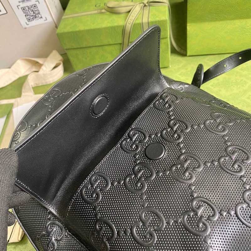 Gucci Embossed backpack - Image 5
