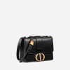 30 Montaigne Bag Black Box Calfskin