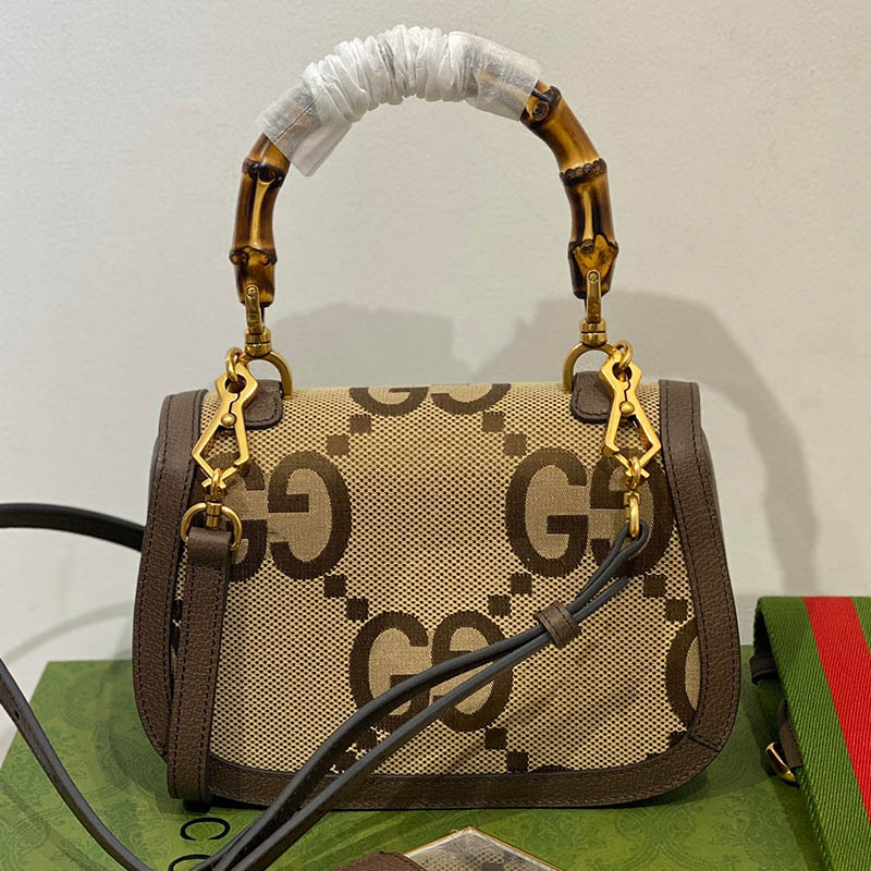 Gucci Bamboo 1947 small top handle bag - Image 5