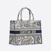 Dior Book Tote Blue Toile De  (36 X 27.5 X 16.5 Cm)