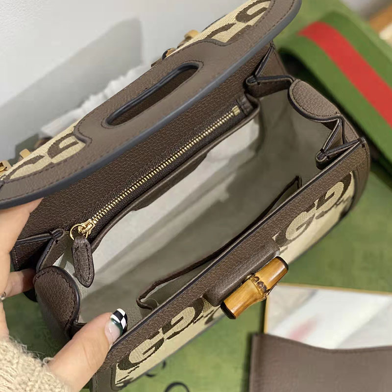 Gucci Bamboo 1947 small top handle bag - Image 7