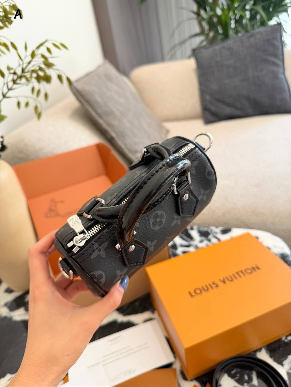 Louis Vuitton Nano Speedy Bag - Image 9