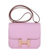 Hermes Constance 18 Mauve Sylvestre Epsom Rose Gold Hardware