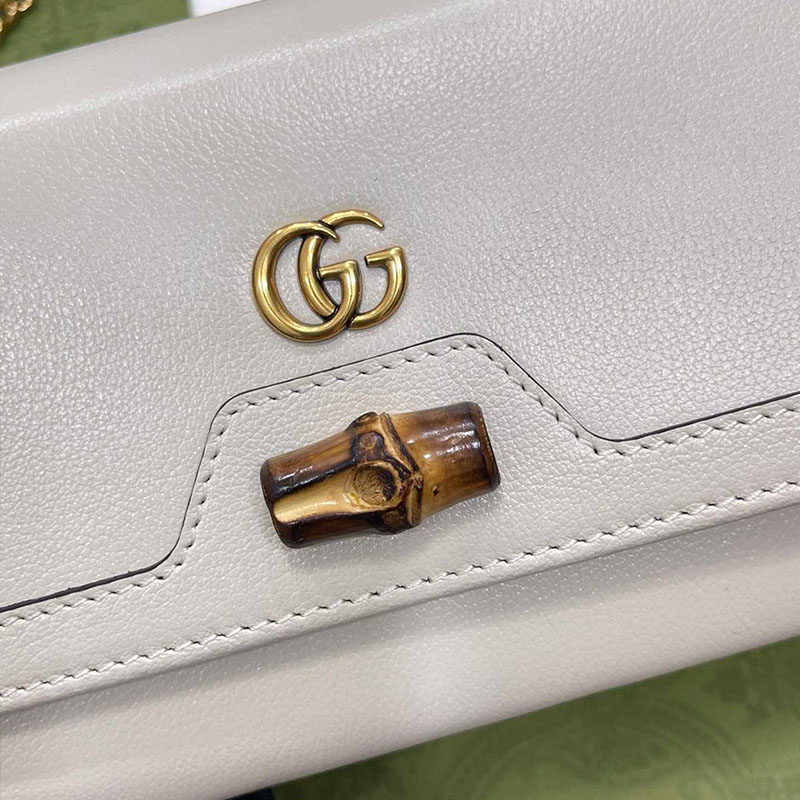 Gucci Diana chain wallet with bamboo - Image 8