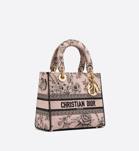 Lady D-Lite Bag Powder Pink Dior