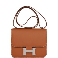 Hermes Constance 18 Gold Epsom Palladium Hardware