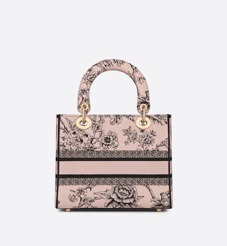 Lady D-Lite Bag Powder Pink Dior - Image 2