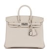 Hermes Birkin 25 Beton Togo Palladium Hardware