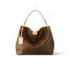 Louis Vuitton Graceful Bag Monogram Canvas Cream 35Cm