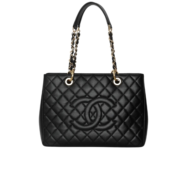 Chanel Bolsa Grand Tote Black 33Cm
