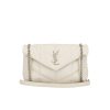 Saint Laurent Loulou Small Chain Bag In Matelasse Y White Silver 29Cm 494699Dv7269207