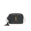 Saint Laurent Lou Camera Bag In Quilted Black Gold Leather 23Cm 612544Dv7071000