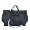 Chanel Deauville Medium Canvas Black 38Cm