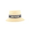Dior Large Brim Hat With Black Band