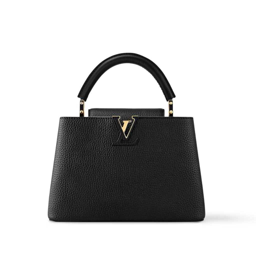 Louis Vuitton Capucines Bb Bag Black 27Cm M94755