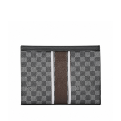 Louis Vuitton X Fragment Pochette Voyage Damier Graphite 27Cm