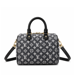 Louis Vuitton Speedy Bandouliere 25 Grey M21464