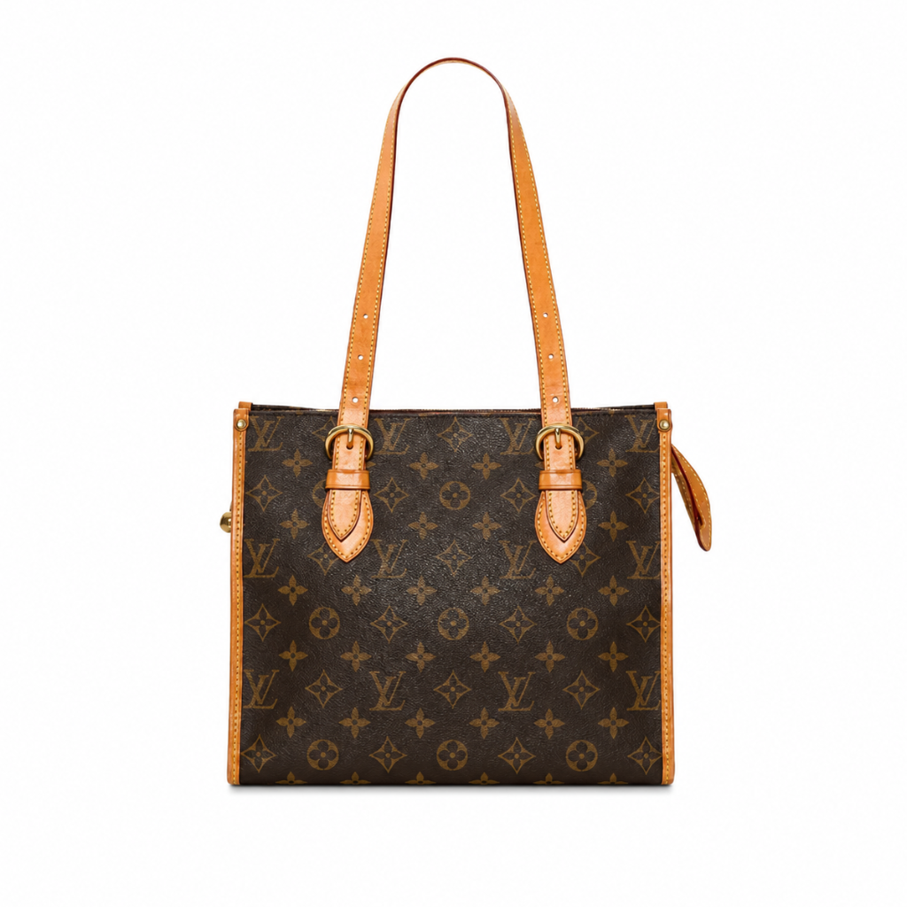 Louis Vuitton Popincourt Hart Tote Handbag Monogram Canvas 28Cm M40007