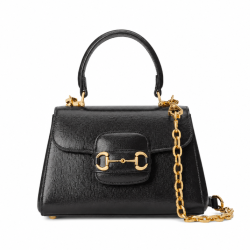 Gucci Horsebit 1955 Mini Bag Black 22Cm 703848 Aaa7G 1000