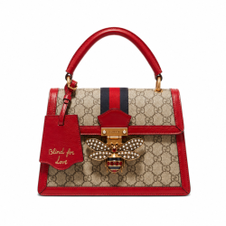 Gucci Queen Margaret GG Small Top Handle Bag Red 25.5Cm