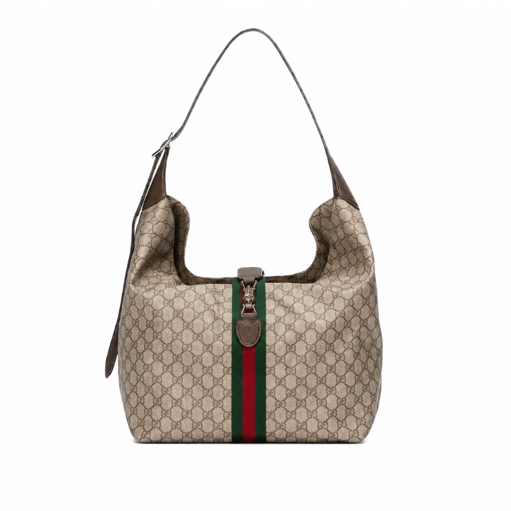 Gucci Jackie 1961 Medium Shoulder Bag Beige 35Cm