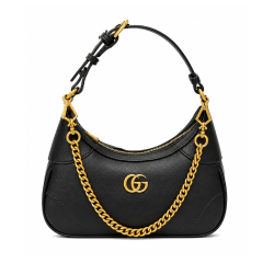 Gucci Aphrodite Small Shoulder Bag In Black 731817 Aaa9F 1000