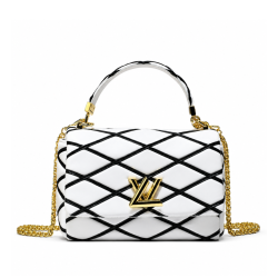 Louis Vuitton Go 14 Mm White Black 23Cm M22890