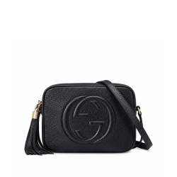 Gucci Soho Small Leather Disco Bag Black 308364 A7M0G 1000