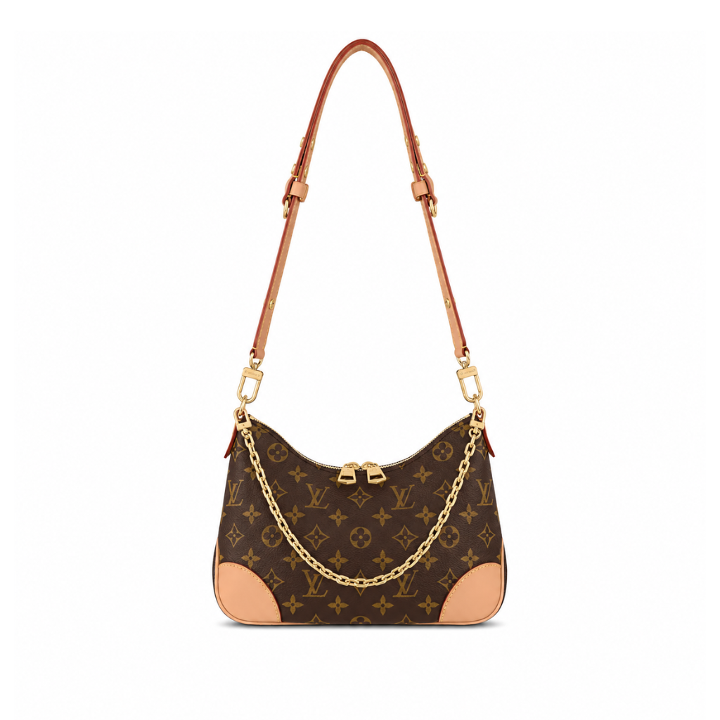 Louis Vuitton Boulogne Monogram Canvas Brown Bag M45832