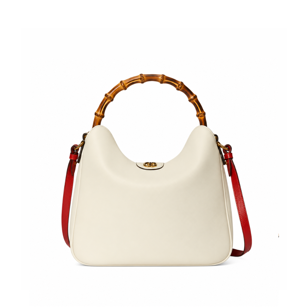 Gucci Diana Large Shoulder Bag White 24Cm