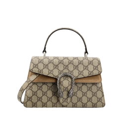 Gucci Damen Dionysus GG Canvas Top Handle Bag Brown 24Cm