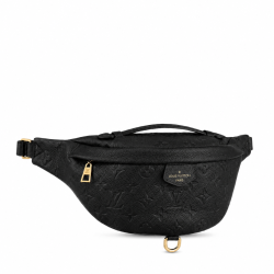 Louis Vuitton Monogram Empreinte Black Bumbag M44812