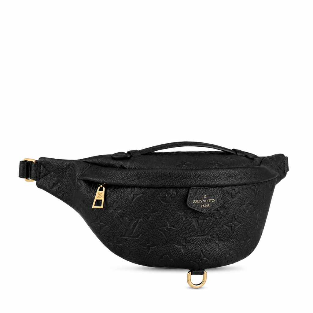 Louis Vuitton Monogram Empreinte Black Bumbag M44812