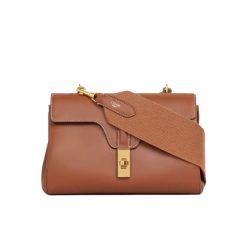 Celine Teen Soft 16 In Smooth Calfskin Tan 24Cm 196853Cr4 04Lu