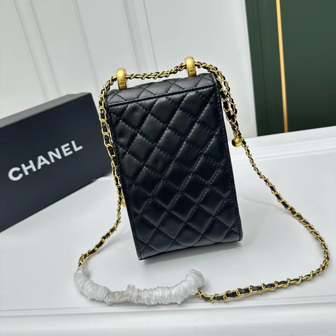 Chanel Shoulder Black Bag Ap1448L - Image 2