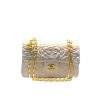 Chanel Flap Bag With Camellia Flower Chain White 26Cm