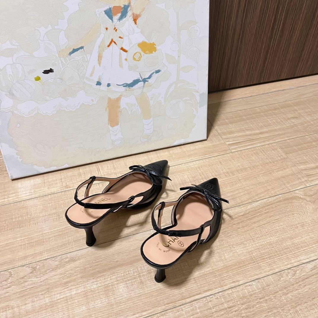 Chanel Platform Shoes Cream - Image 7