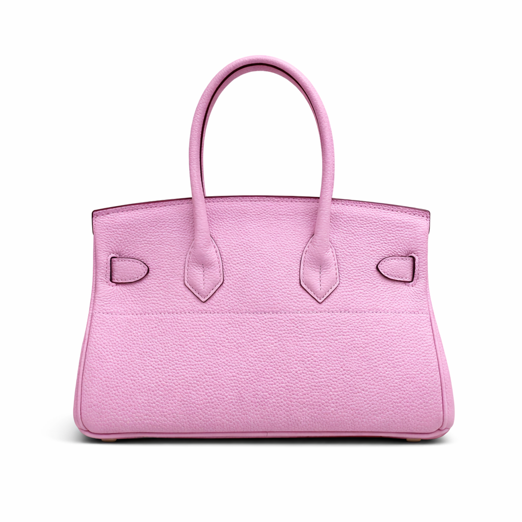 Hermes Birkin Shoulder 30 Mauve Sylvestre Clemence Gold Hardware - Image 3