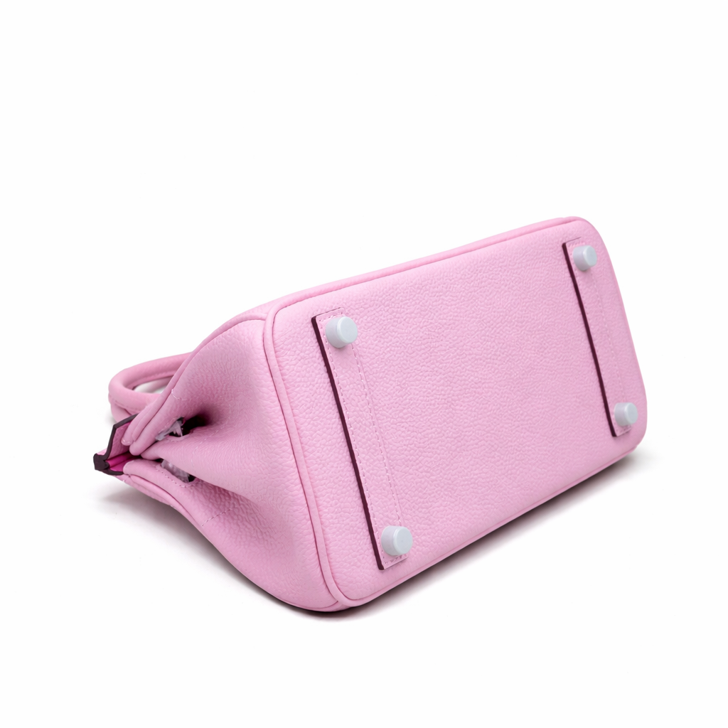 Hermes Birkin Shoulder 30 Mauve Sylvestre Clemence Gold Hardware - Image 4