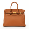 Hermes Birkin 35 Barenia Faubourg Gold Hardware