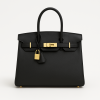 Hermes Birkin 30 Bleu Nuit Togo Gold Hardware