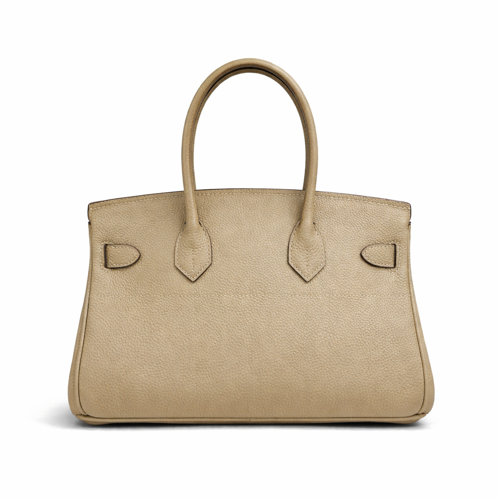 Hermes Birkin Shoulder 30 Beige Marfa Togo Leather Gold Hardware - Image 3