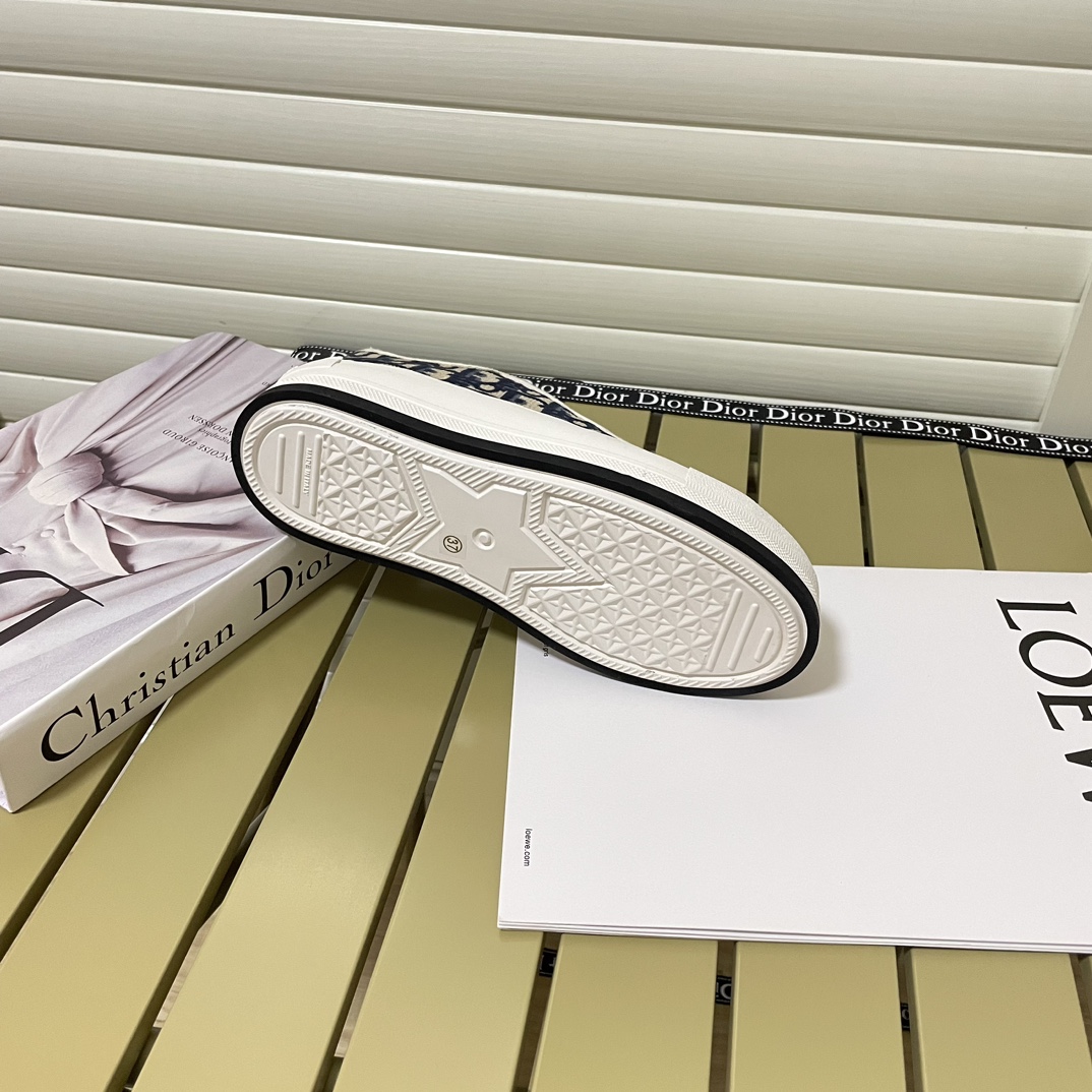 Dior Walk'N'Dior Platform Sneaker Deep Blue Kck385Obe S56B - Image 6