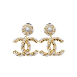 Chanel Cc With Red Flower Square Scarf Beige 90Cm