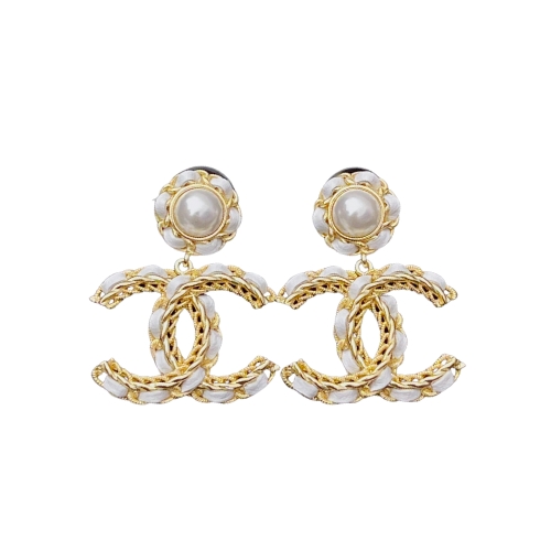 Chanel Cc With Red Flower Square Scarf Beige 90Cm